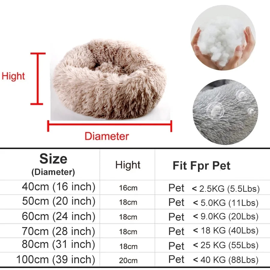 Zen Plush Fleece Pet Bed - Small